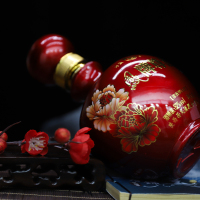 西凤酒52度 凤牌尊酒礼盒装浓香型白酒 纯粮食高度白酒收藏送礼整箱500ml*6瓶