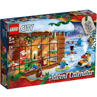 LEGO 乐高 2019乐高®城市组圣诞倒数日历City城市系列 60235 积木玩具
