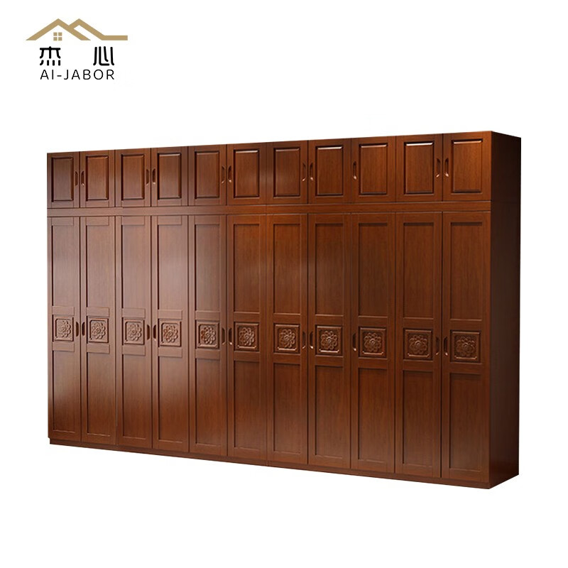 杰心 AI-JABOR衣柜 可定制 实木衣柜(颜色备注) 六门 /个