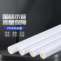 铭通远洋 PPR冷水管热熔加厚给水管全新料白色 40（12米）