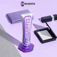 MARVIS玛尔仕茉莉薄荷牙膏85ml 清新口气持久留香呵护牙龈