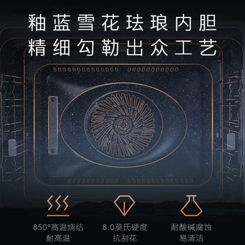 美的(Midea) 嵌入式蒸烤箱 一体家用 72L CCTT70高清大图
