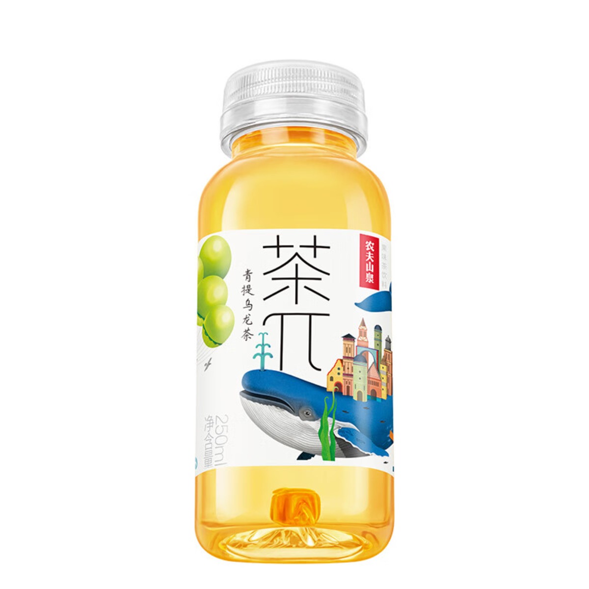 东客集(DongKeJi) 茶饮料 青提乌龙茶250ml*12瓶 整箱高清大图