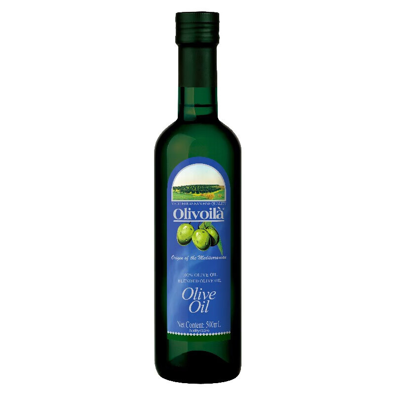 欧丽薇兰(olivoila) 纯正橄榄油500ML*2礼盒装云系列
