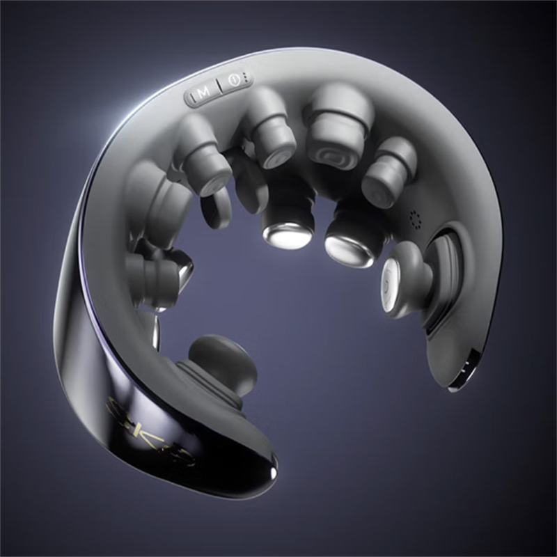 SKG眼部按摩仪K5 Ultra 柔性自适应按摩全眼周太阳穴按揉护眼仪高清大图