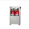 豫消BXG-08 不锈钢灭火器箱0.8mm厚可放置2kg干粉灭火器2个干粉灭火器存储箱2kgX2位箱（空箱）