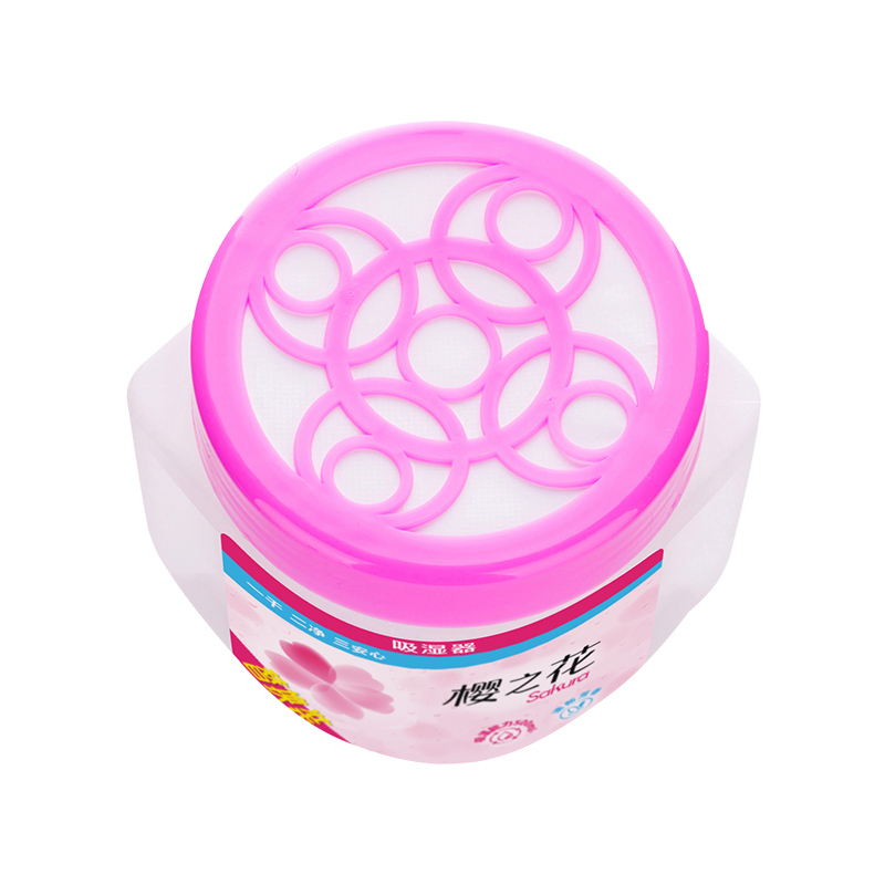 樱之花替换吸湿器270g*3除湿盒重复使用室内衣柜橱柜防霉防潮干燥