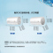 海尔(Haier)电热水器100升2200W速热健康抑菌洗二级能效金刚三层胆旋钮调节家用储水式ES100H-CK3(1)