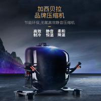 凯得.品味爱 JC-166E 压缩机红酒柜恒温酒柜 家用冰吧 茶叶柜 红酒柜冰箱 榉木层架 58瓶 158L