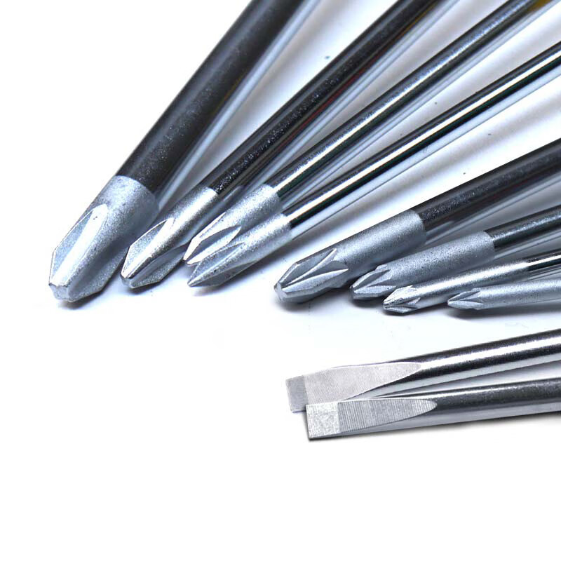 史丹利STANLEY 三色柄米字螺丝批PZ2X125mm 家用螺丝刀起子改锥多功能维修工具65-337-14