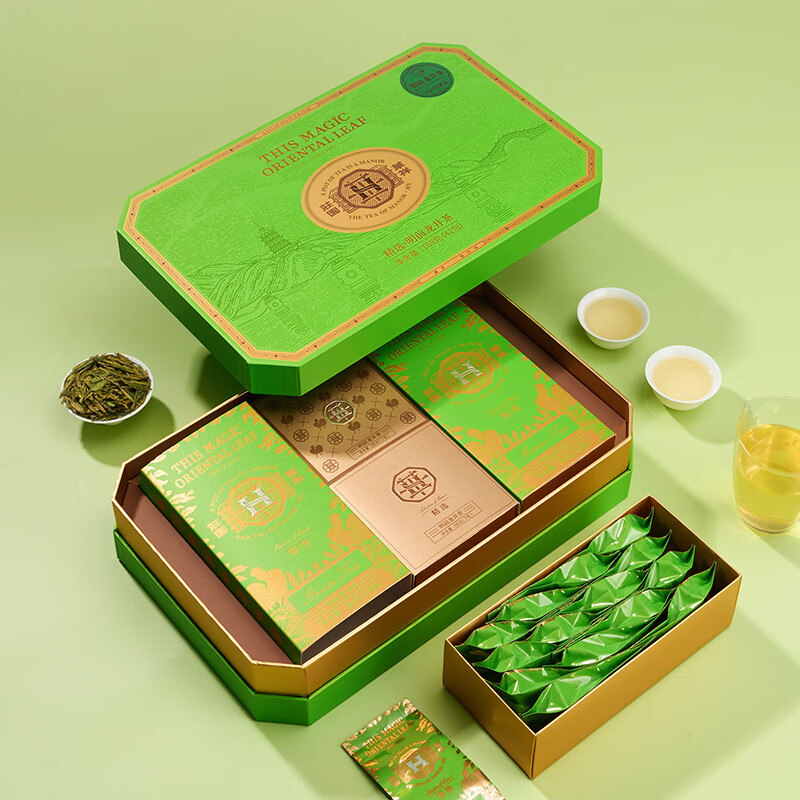华祥苑(EMPEREUR) 绿茶正季明前龙井 168g高清大图