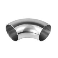 盛京联硕 304不锈钢卫生级90度焊接弯头 定制 个