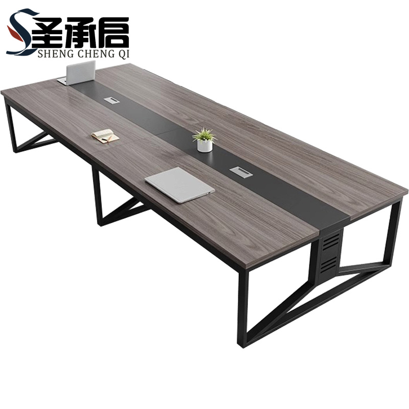 圣承启 会议长桌 5.4*1.5m张高清大图