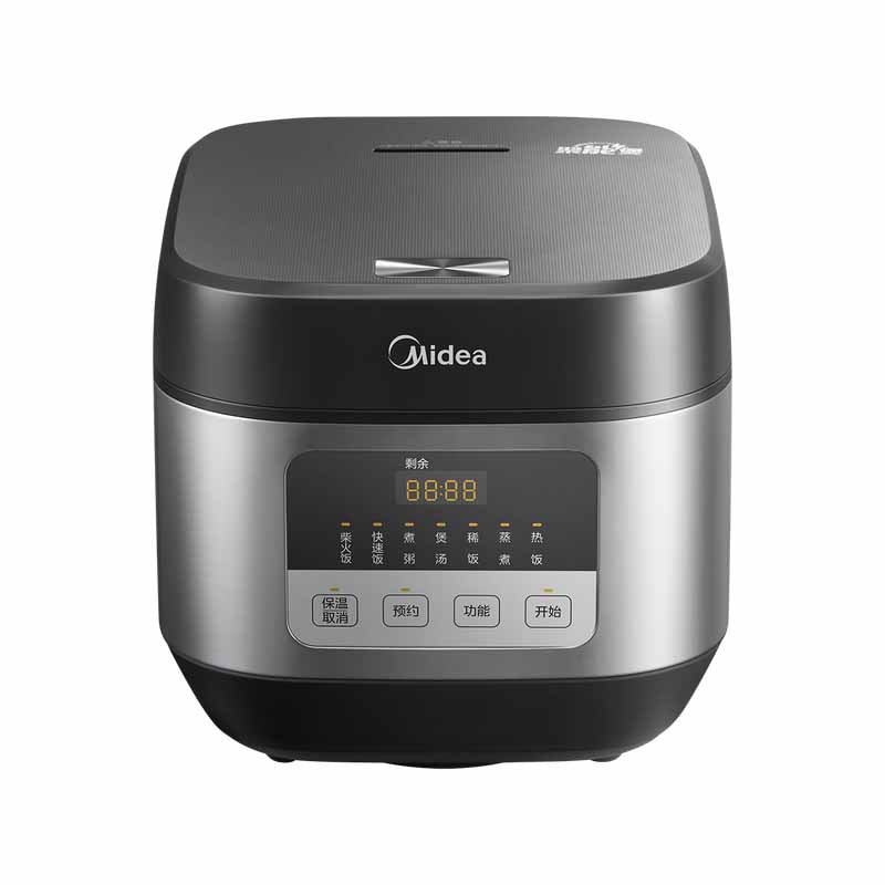 美的(Midea)电饭煲 TQ451 4L容量 7大功能菜单 5层内胆 8H预约 内盖不可拆卸 760W高清大图