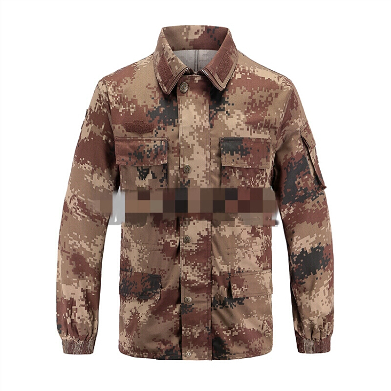 hoscene丛林迷彩服男套装07式特种兵军装作训服军迷用服饰夏季07式