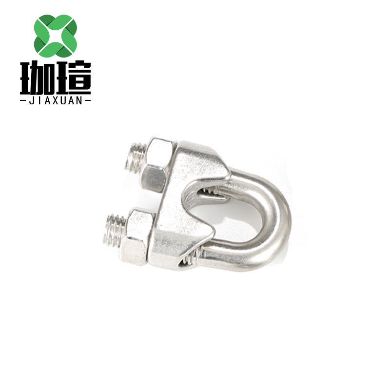 珈瑄 不锈钢钢丝绳夹头 单位:个高清大图