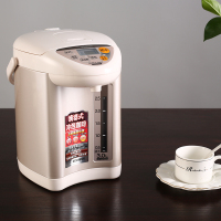 象印(ZO JIRUSHI)电热水壶日本原装进口家用热水瓶烧水保温一体电水壶JUH30C家用热水壶 香槟金色