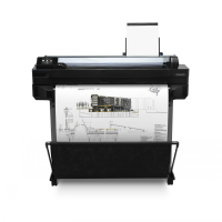 惠普(HP)Designjet T520 A1绘图仪 CAD线条图 大幅面打印机