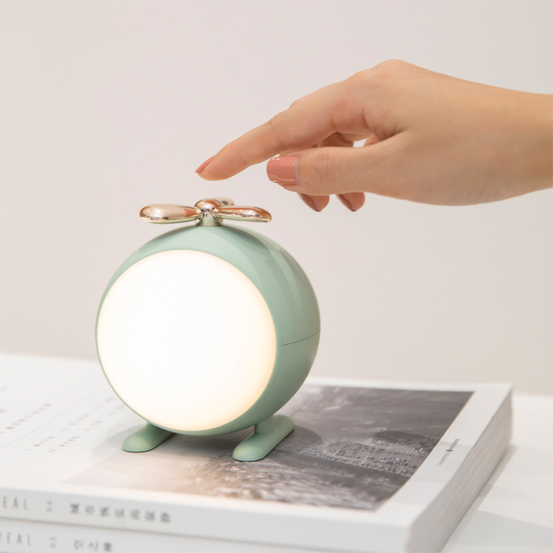 飞机led小夜灯充电式卧室ciaa床头少女ins儿童房间可爱可调节亮度台灯