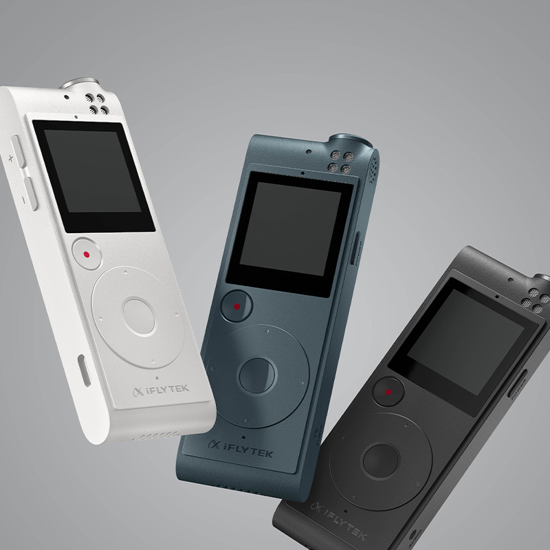 [新品]科大讯飞(iFLYTEK) 智能录音笔SR101 实时转写 中英互译 小巧身材 象牙白