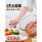 九阳绞肉机家用电动不锈钢小型打馅碎菜搅拌机料理机多功能搅肉机搅拌 银色(两副刀头).