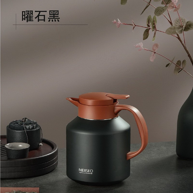 M系列真空保温壶 曜石黑/月光白/香槟色/茶陶色