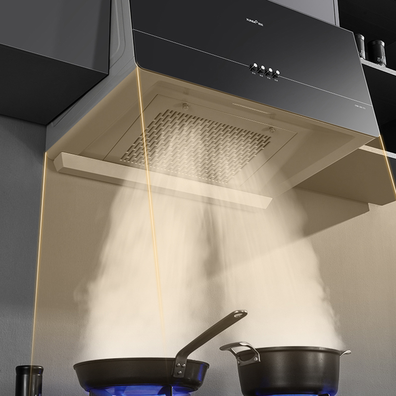 迅达yz1顶吸式抽油烟机租房抽烟机厨房吸油烟机大吸力家用智能烟灶