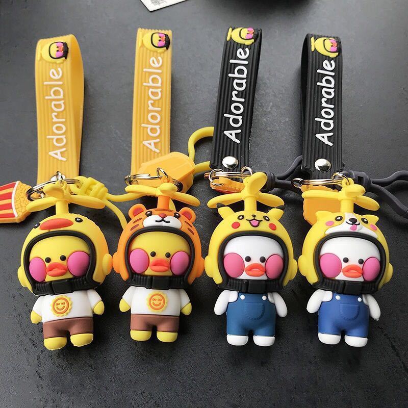 创意网红钥匙扣包包挂件卡通公仔情侣可爱ins小玩偶