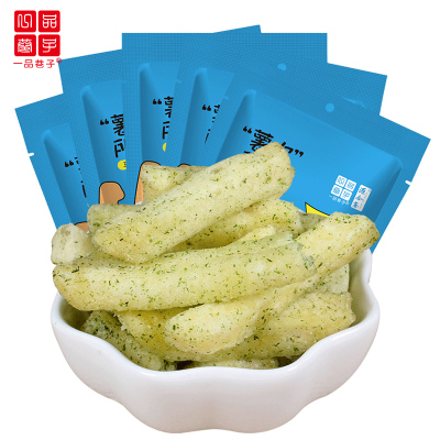 一品巷子 薯你所愿海苔芥末味薯条100g*5袋网红小吃休闲零食土豆条