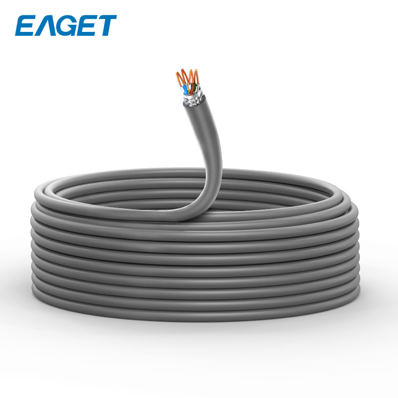 忆捷(EAGET) EC05do 超五类纯铜成箱 网线电话线 305.00 米/箱 (计价单位:箱) 灰色