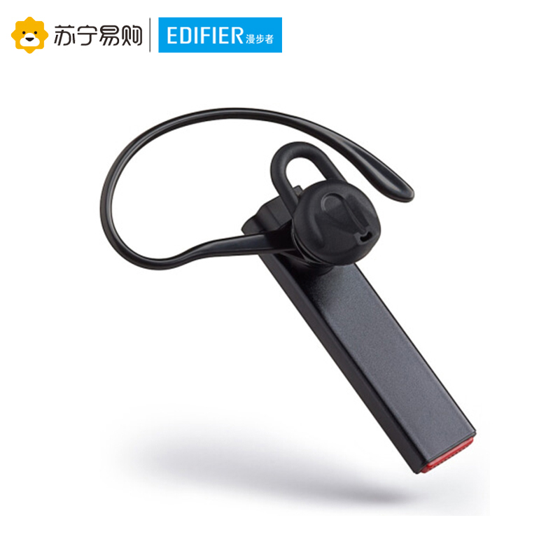 Edifier/漫步者 W23BT蓝牙4.0通用无线耳机耳挂式开车跑步运动车载耳塞式 雅黑色