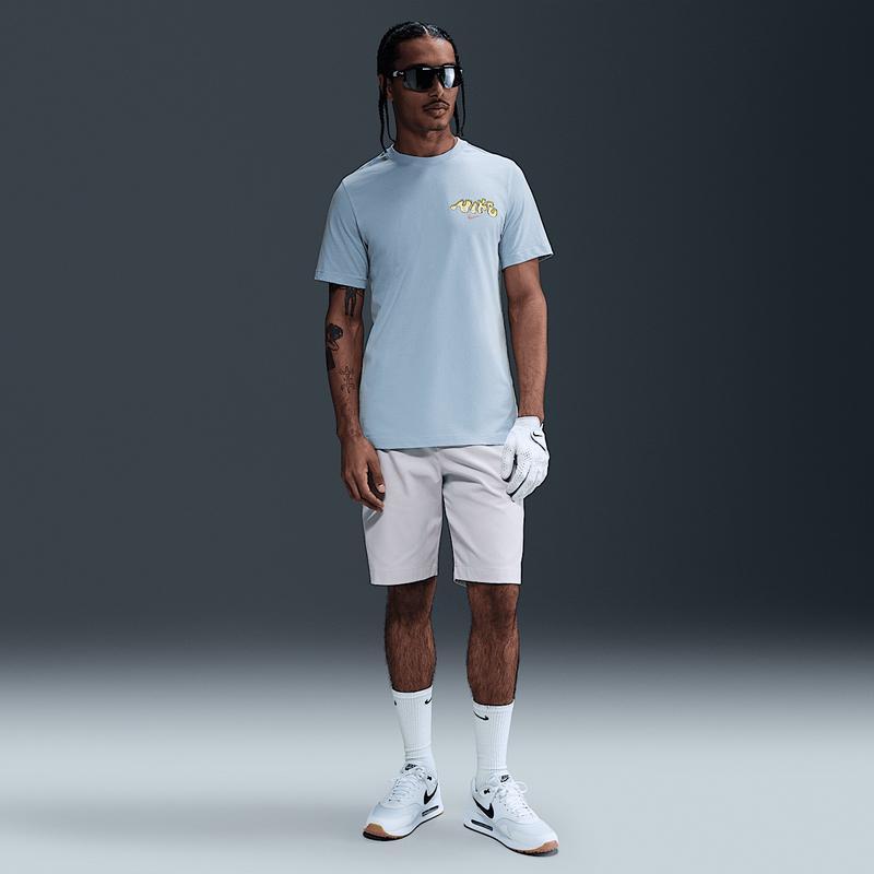耐克(NIKE)耐克经典百搭纯棉高尔夫T恤舒适休闲运动短袖上衣公开赛印花