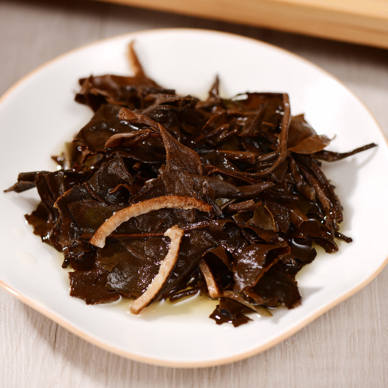 知福陈皮白茶高清大图