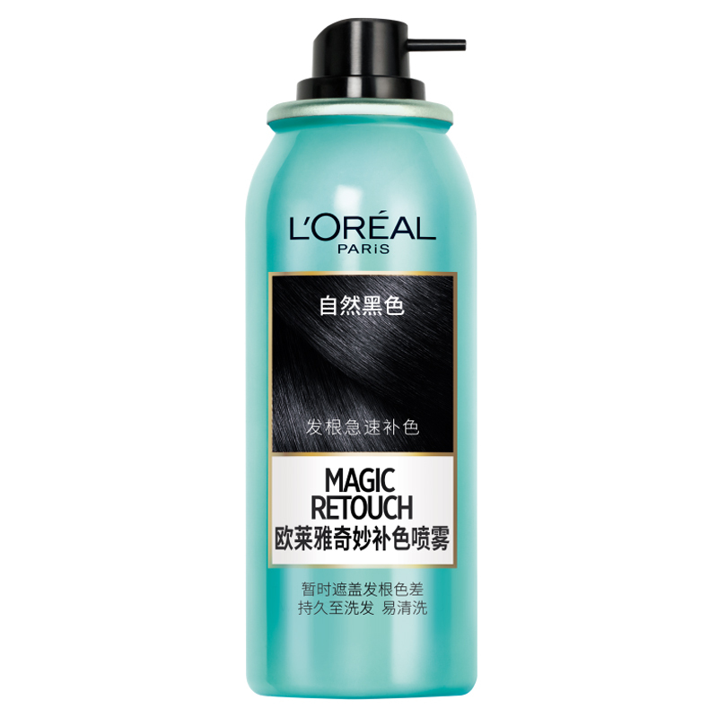 欧莱雅(LOREAL)奇妙补色喷雾自然黑色75ml