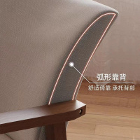 汉诺鑫威会客椅浅灰色