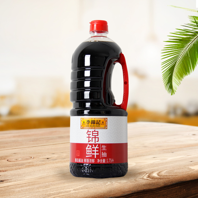 李锦记锦鲜生抽1750ml2瓶