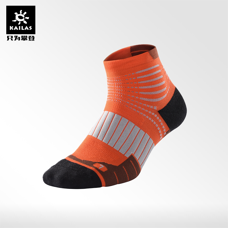 KAILAS凯乐石户外旅行运动速干袜子男女款低帮透气跑山袜高清大图