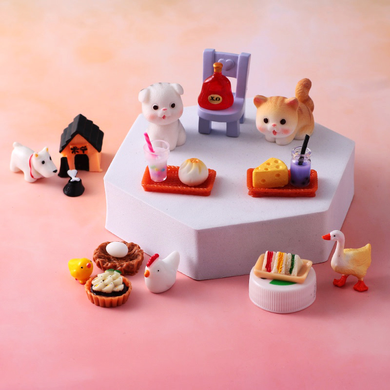 微缩食玩盲袋迷你小超市世界食物零食模型日本网红盲盒玩具摆件超小