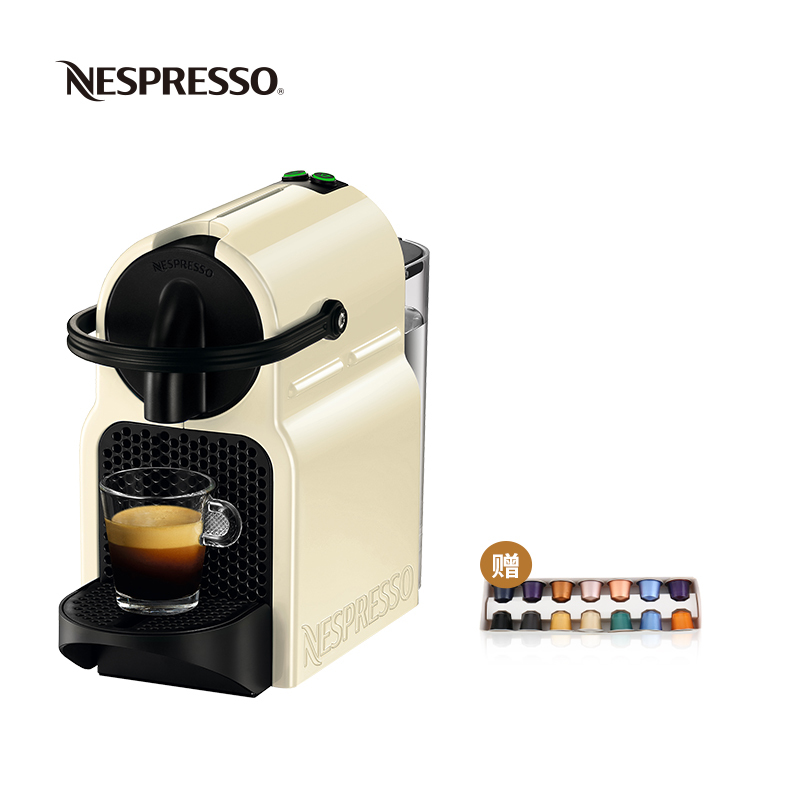 NESPRESSO/奈斯派索 Inissia D40胶囊咖啡机 欧洲进口 家用 全自动雀巢咖啡机