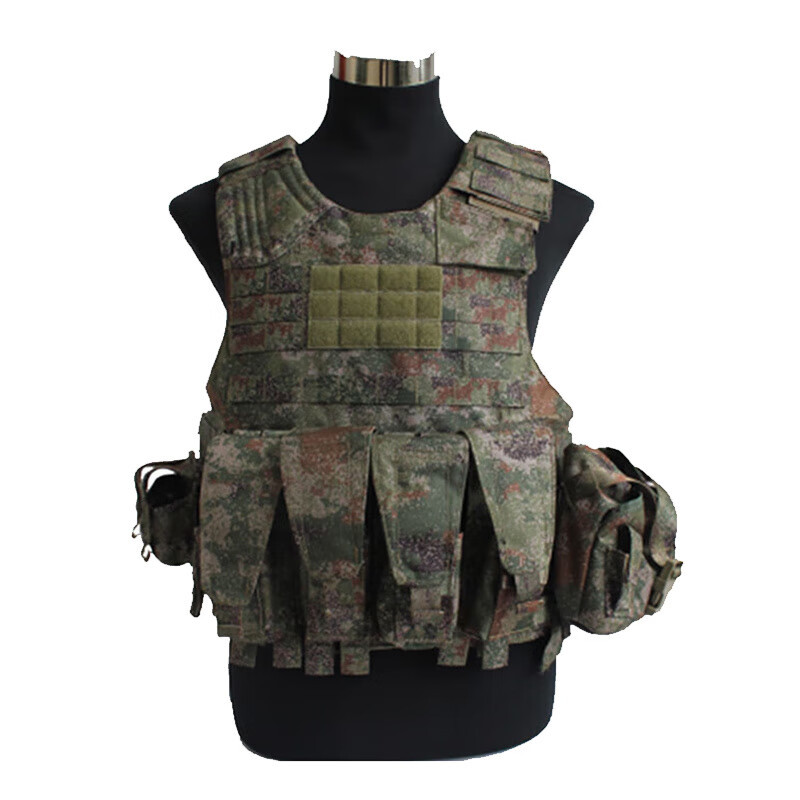 翱翔者21式携行具背心迷彩防护装备训练携行具丛林星空款9件套