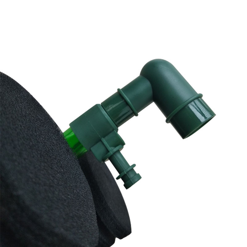 信友水妖精迷你小型双头鱼缸过滤器流化床反气举三合一吸便器高清大图