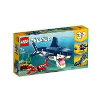 LEGO乐高创意三合一深海生物拼插玩具31088