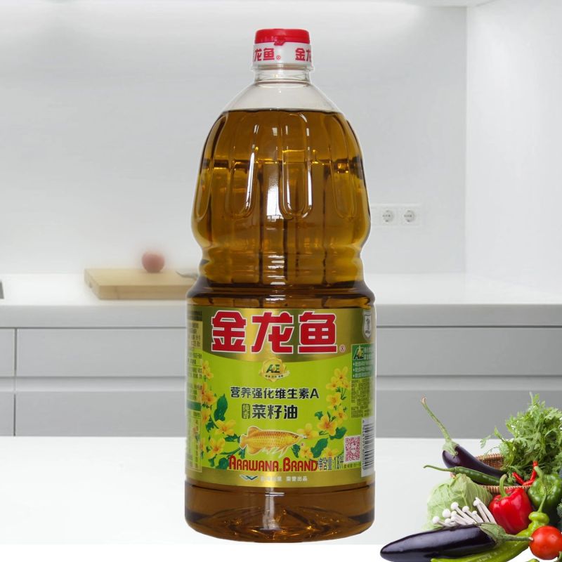 金龙鱼AE纯香营养菜籽油 1800ml