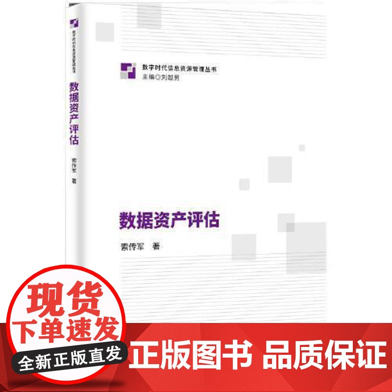 数据资产评估 知识产权出版社高清大图