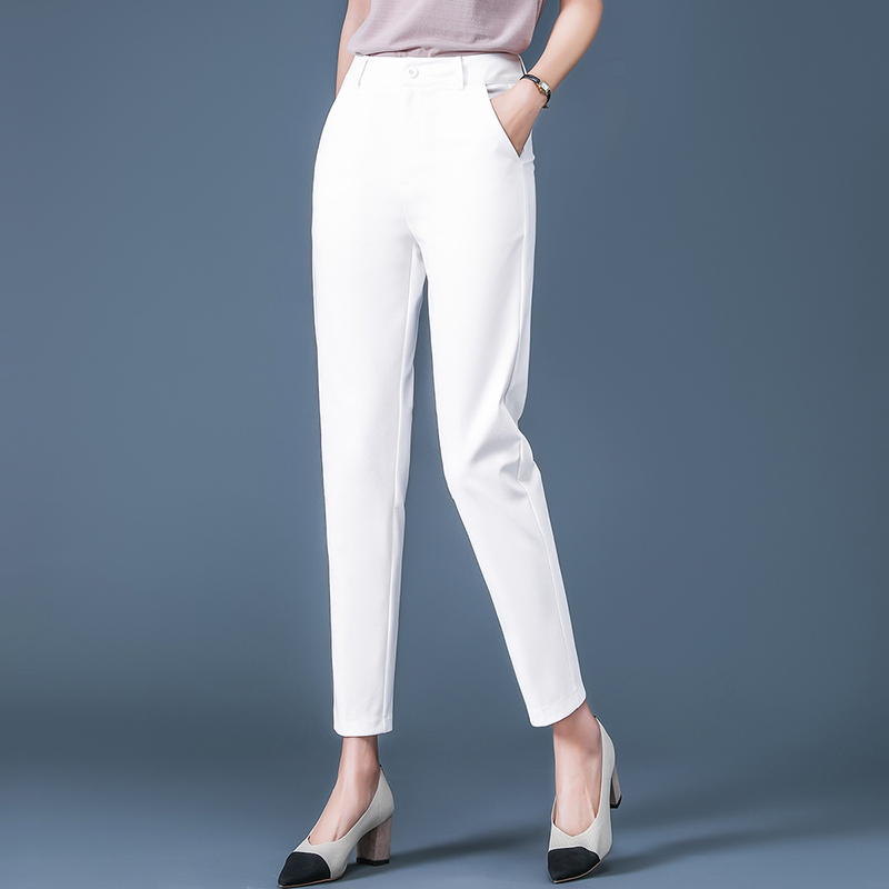 小脚职业西裤西裤【价格 图片 品牌 报价】-苏宁易购银湖女装专营店
