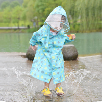儿童雨衣书包位小学生男女童幼儿园宝宝小孩子中大童儿童雨衣雨披