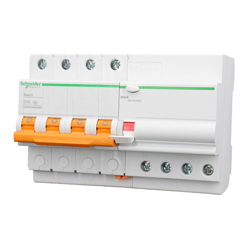 施耐德电气 EA9R 4P C16A/30mA/AC类 漏电保护断路器