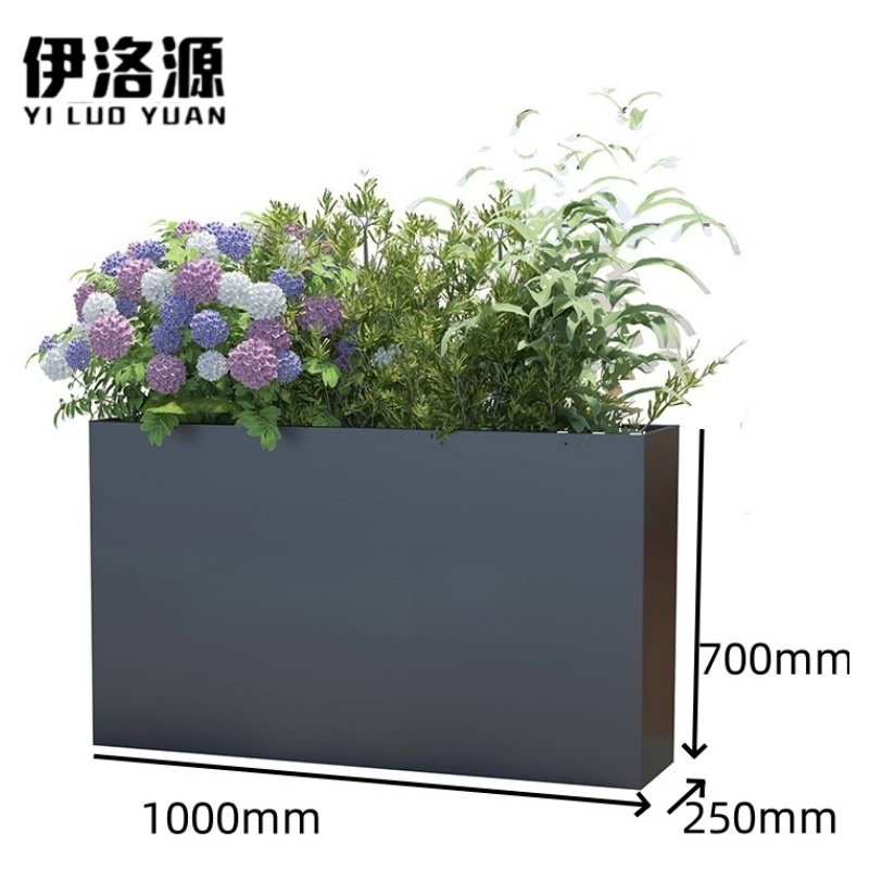 伊洛源 不锈钢花箱花槽高清大图