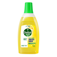 [免过水]滴露地板清洁剂750ml*2瓷砖木地板清洗剂拖地强力去污杀菌