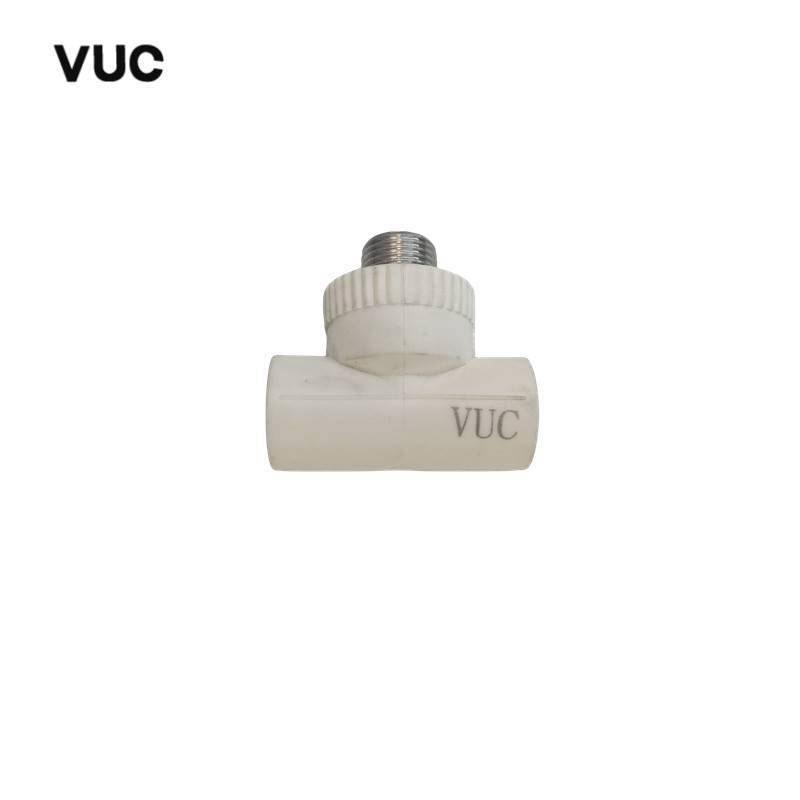 VUC PPR外螺纹三通 T25*3/4M 个高清大图